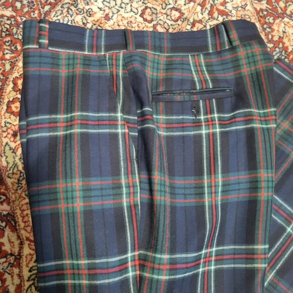Vintage Boyd's of London Scottish Tartans by Corbin Wool Plaid Pants - Picture 4 of 5
